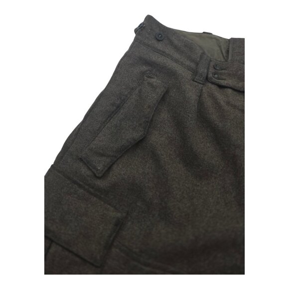 MOLLENKAMP & GOECKE Pants Mens 30x30 Brown Cargo Gorpcore Military Heavy 1960’s - Picture 9 of 16